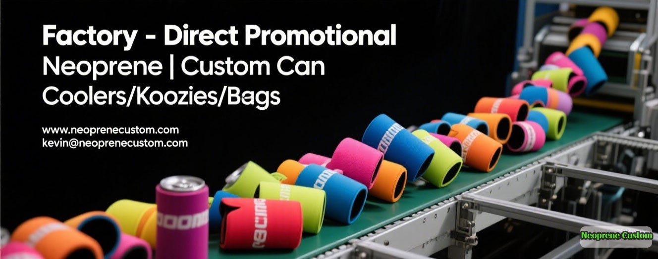 Factory-Direct Promotional Neoprene | Custom Can Coolers, Bags